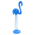 Statue Flamant Rose Animaux Resine - 110cm - Bleu Ciel - ANIMAUX-RESINE.FR (8904961589588)