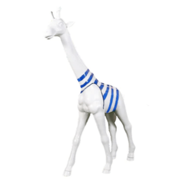 Statue Girafe Animaux Resine - 150cm - Marin Bleu - ANIMAUX-RESINE.FR (8904939995476)