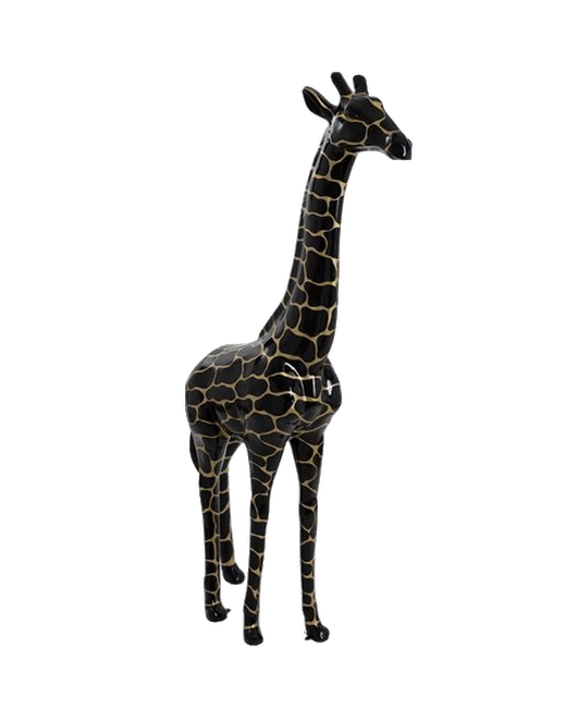 Statue Girafe Animaux Resine - 210cm - Ecaille dorée - ANIMAUX-RESINE.FR