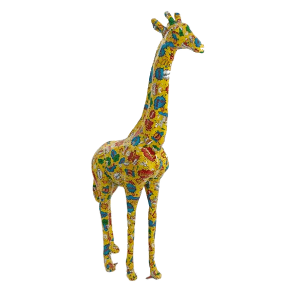 Statue Girafe Animaux Resine - 210cm - Gum - ANIMAUX-RESINE.FR