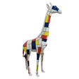 Statue Girafe Animaux Resine - 210cm - Mondrian - ANIMAUX-RESINE.FR (8904952643924)