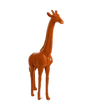 Statue Girafe Animaux Resine - 210cm - Orange - ANIMAUX-RESINE.FR