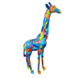 Statue Girafe Animaux Resine - 210cm - Smarties Bis - ANIMAUX-RESINE.FR (8904938946900)