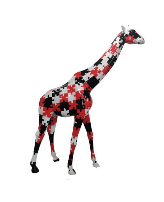 Statue Girafe Animaux Resine - 320cm - Puzzle - ANIMAUX-RESINE.FR (8904950382932)