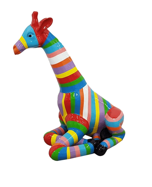 Statue Girafe Animaux Resine - 90cm - Candy - ANIMAUX-RESINE.FR (8904954937684)