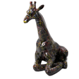 Statue Girafe Animaux Resine - 90cm - Graffiti Noir - ANIMAUX-RESINE.FR (8904955167060)