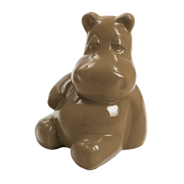 Statue Hippopotame Animaux Resine - 100cm - Marron - ANIMAUX-RESINE.FR (8905160393044)