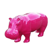 Statue Hippopotame Animaux Resine - 180cm - Rose Fushia - ANIMAUX-RESINE.FR (8905159639380)