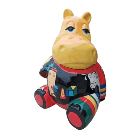 Statue Hippopotame Animaux Resine - 50cm - Picasso - ANIMAUX-RESINE.FR (8905152495956)