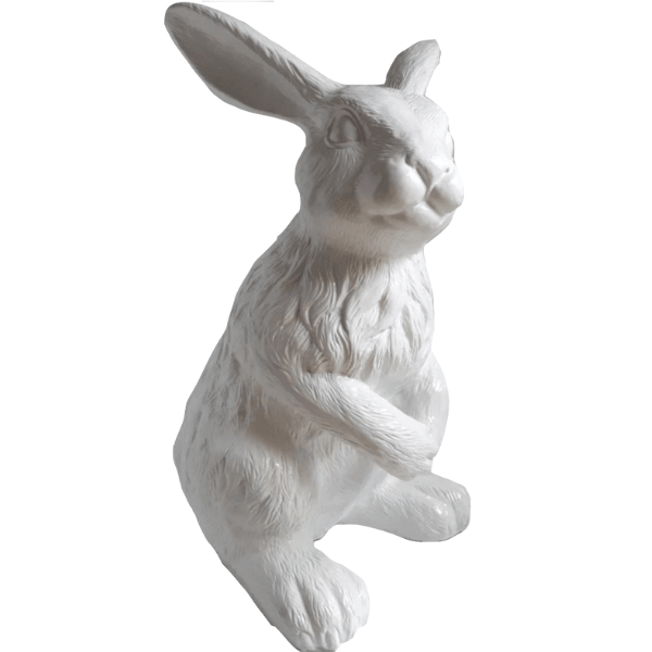 Statue Lapin Animaux Resine - 115cm - Blanc - ANIMAUX-RESINE.FR (8905172549972)