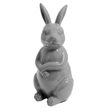 Statue Lapin Animaux Resine - 35cm - Gris - ANIMAUX-RESINE.FR (8905167569236)