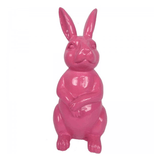 Statue Lapin Animaux Resine - 35cm - Rose Fushia - ANIMAUX-RESINE.FR (8905168978260)