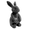 Statue Lapin Animaux Resine - 60cm - Gris - ANIMAUX-RESINE.FR