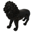 Statue Lion Animaux Resine - 100cm - Noir - ANIMAUX-RESINE.FR (8905215934804)