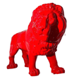 Statue Lion Animaux Resine - 190cm - Rouge - ANIMAUX-RESINE.FR (8905214853460)