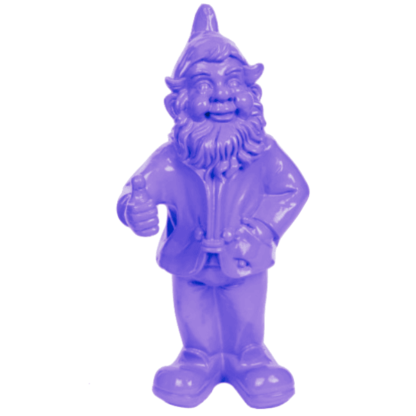 Statue Nain Oeuvre Resine - 30cm - Violet - ANIMAUX-RESINE.FR (8905235005780)