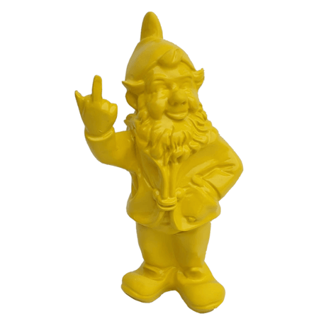 Statue Nain Oeuvre Resine - 33cm - Jaune - ANIMAUX-RESINE.FR (8905232646484)