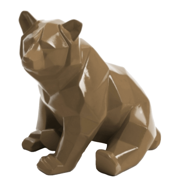 Statue Ours Animaux Resine - 30cm - Marron - ANIMAUX-RESINE.FR