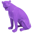 Statue Panthere Animaux Resine - 75cm - Violet - ANIMAUX-RESINE.FR (8905434693972)