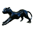 Statue Panthere Origami Animaux Resine - 50cm - Noir - ANIMAUX-RESINE.FR (8905428205908)