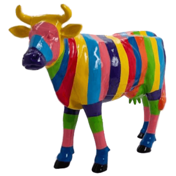 Statue Vache Animaux Resine - 140cm - Berlingot - ANIMAUX-RESINE.FR (8905317220692)