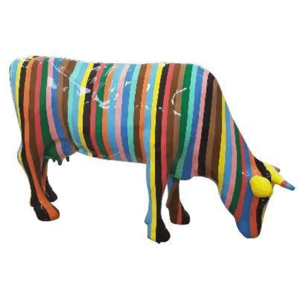 Statue Vache Tête Basse Animaux Resine - 225cm - Candy - ANIMAUX-RESINE.FR (8905308537172)